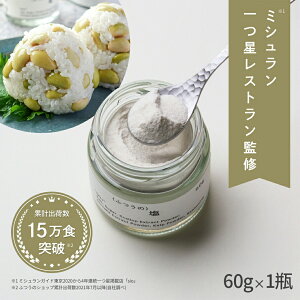 \ お歳暮 超早割 クーポンで12%OFF/ ふつうの塩 ( 60g×1瓶 ) 送料無料 塩 しお 天日塩 ソルト スパイス クラフト 調味料 高級 食品 食べ物 お取り寄せグルメ 贈り物 調味料 孫 孫から プレゼ