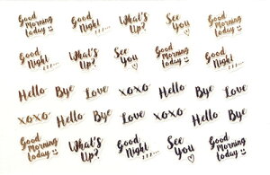 ݌Ɉ| [ [֖ Amaily AC[ lCV[ No2-14 GM S[h Amaily AC[ Hello Bye See You Love bZ[W \邾 ȒP