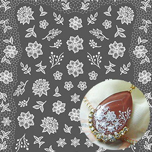 ツメキラ レジンクラブ kukka プロデュース1 刺繍レース RC-KUK-101