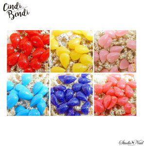 �݌Ɍ��� CindiBend �V���f�B�x���f�B Crea �N���A �h���b�v�W�F�� �X�g�[�� �S6�F 20������ 4mmx6mm