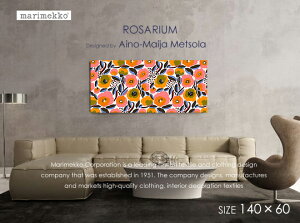 pՃJ[ʌׁIy}bR t@ubNplz marimekko t@ubN{[h ROSARIUM(WHT) TE[SIZEFW140×H60cm]ykG݁zKingp