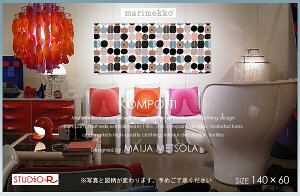 marimekko(�}�����b�R) �y�t�@�u���b�N�p�l��/�t�@�u���b�N�{�[�h�z KOMPOTTI/�R���|�b�e�B[SIZE�FW140×H60] �}�����b�R���K�̔��X