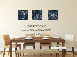 2021N̋MdȔpՃfUCt@ubNpl t@ubN{[h marimekko }bR KurjenMarja/NCF}[SIZEFW40×H40×3Zbg] 2021N̔Nx[ƂӖłB ʉ