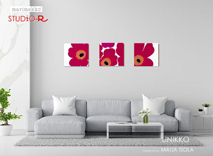楽天市場】marimekko(マリメッコ) ファブリックパネル ファブリック 