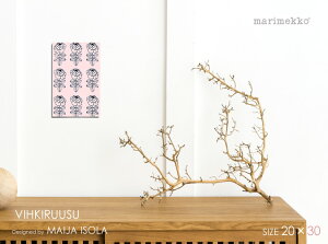 t̐VFIt@ubNpl t@ubN{[h marimekko }bR VIHKIRUUSU(PPK)BL[X[SIZEFW20×H30cm]DsNJ[marimekkoKin