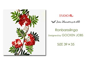 JOBS(���u�X) �t�@�u���b�N�p�l�� �t�@�u���b�N�{�[�h Ronbarsslinga/�����o�[�X�����K[�������T�C�Y�FW35cm×H39cm]�k�� �t�@�u���b�N