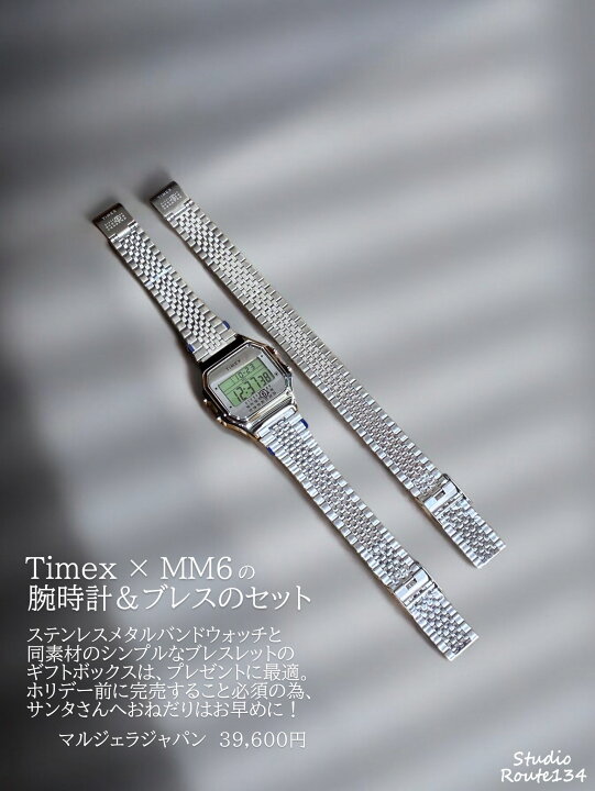 楽天市場】【定価39,600円(税込)】MM6 × TIMEX Maison Margiela  