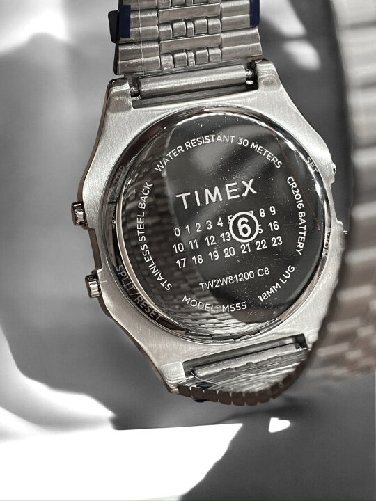楽天市場】【定価39,600円(税込)】MM6 × TIMEX Maison Margiela 
