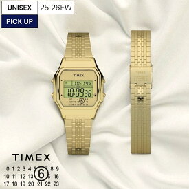 【定価50,600円(税込)】MM6 × TIMEX Maison Margiela エムエムシックス メゾンマルジェラ アメリカンウォッチの老舗 タイメックス とコラボ！デジタルウォッチ 腕時計 Timex×MM6 T80 Watch Gift Set w/ Extra Bracelet S33YW0002 ゴールド メンズ レディース ユニセックス