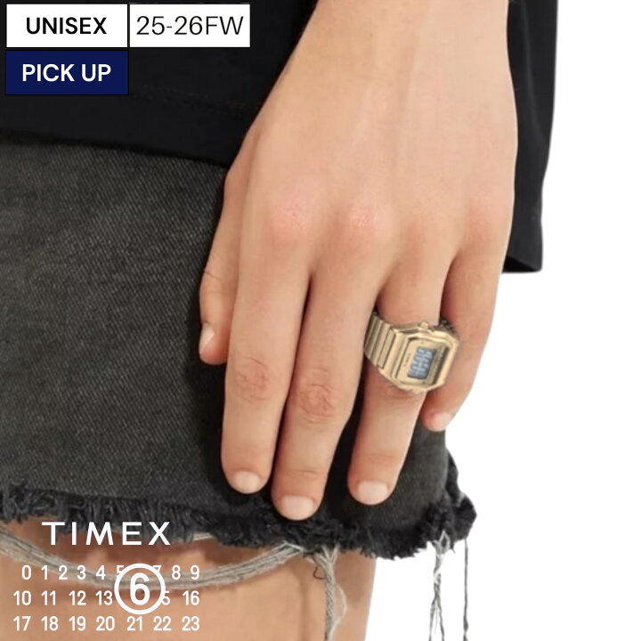 楽天市場】【定価40,700円(税込)】MM6 × TIMEX Maison Margiela 