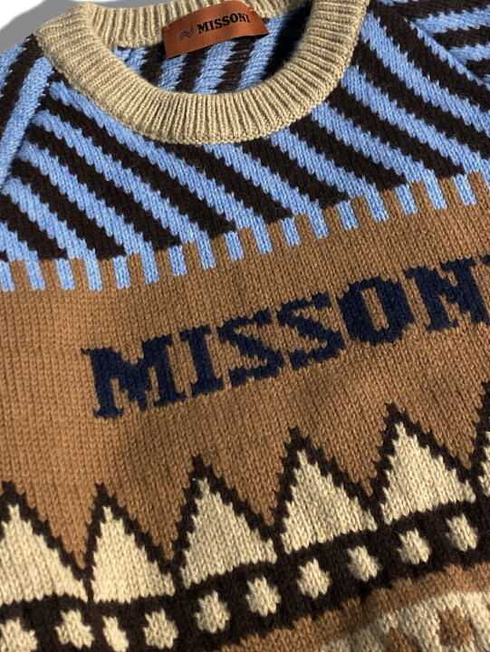 楽天市場】【定価106,700円(税込)】MISSONI ミッソーニ らしさ溢れる色  