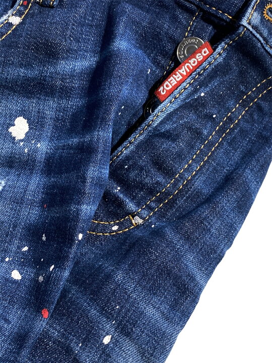 楽天市場】【定価110,000円(税込)】DSQUARED2 ディースクエアード 大胆  