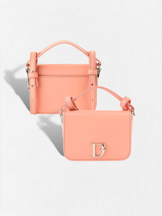 ディースクエアード ショルダーバック 鞄 ピンク Dsquared2 こぼれ 