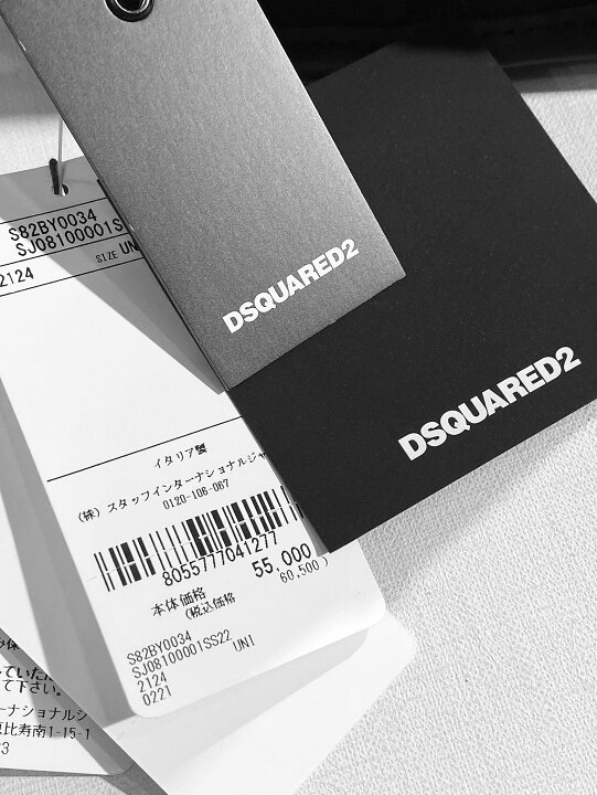 楽天市場】【定価60,500円(税込)】DSQUARED2 ディースクエアード 大人 