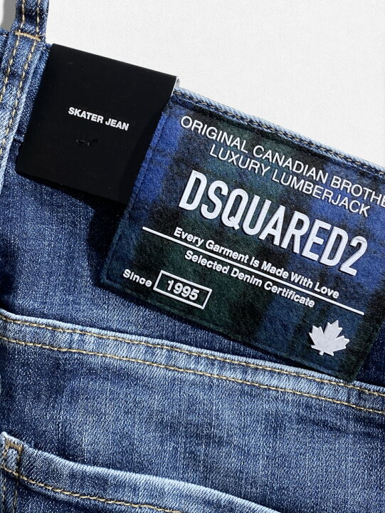 楽天市場】【定価132,000円(税込)】DSQUARED2 ディースクエアード 都会 