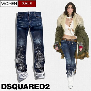 �s70%OFF�t�y�艿177,100�~�zDSQUARED2 �f�B�[�X�N�G�A�[�h ��_�ȃy���L���H�Ŗ�����I�X�v���b�V���y�C���g���H�f�j���p���c �E�B�X�J�[���H �q�Q �W�[���Y �E�H�b�V���sBOOTCUT SHARPEI JEAN-�u�[�c