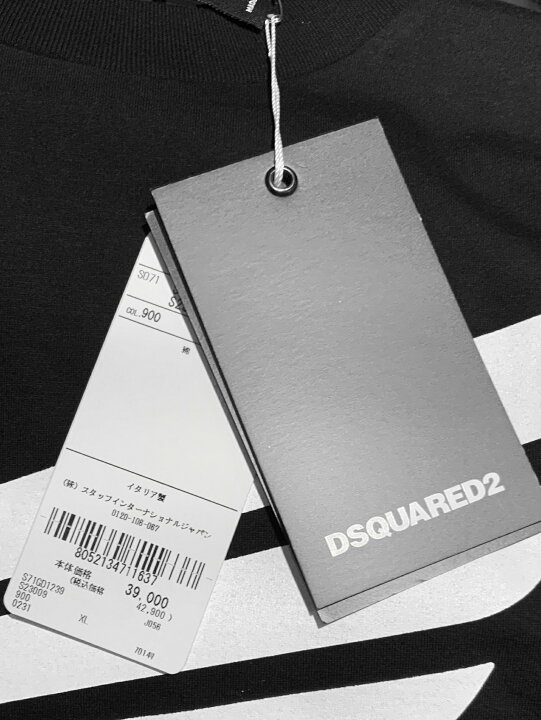 楽天市場】【定価42,900円(税込)】DSQUARED2 ディースクエアード HONDA 