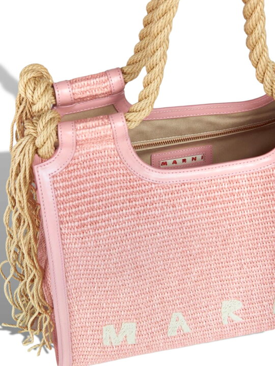 楽天市場】【定価127,600円(税込)】MARNI -マルニ- ラフィアのマルセロ  