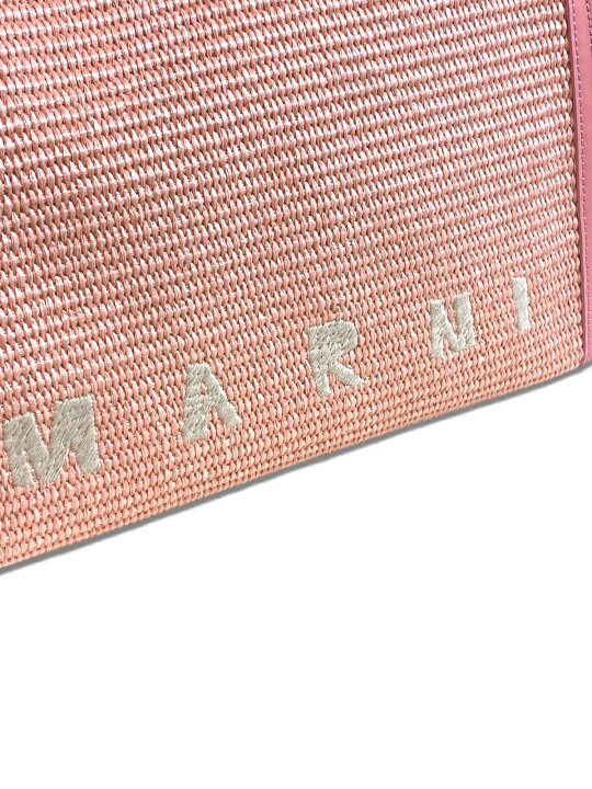 楽天市場】【定価127,600円(税込)】MARNI -マルニ- ラフィアのマルセロ 