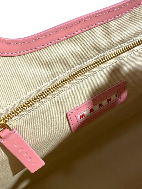 楽天市場】【定価127,600円(税込)】MARNI -マルニ- ラフィアのマルセロ 