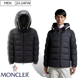 【定価267,300円(税込)】MONCLER モンクレール ジップロゴデザインでスポーティーテイストで日常をアップデート ジップインロゴフーディデザインダウンジャケット アウター ブラック 国内正規品/モンクレールジャパン ブラック CARDERE GIUBBOTTO I20911A0018254A81 メンズ