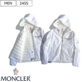 【定価254,100円(税込)】MONCLER モンクレール　コーポレートデザインの新たなモンクレールの一面を垣間見れる最新作。GRANERO　グラネロ　ダウンジャケット アウター フード ホワイト 国内正規品/モンクレールジャパン J10911A00026 54A91 GRANERO GIUBBOTTO メンズ