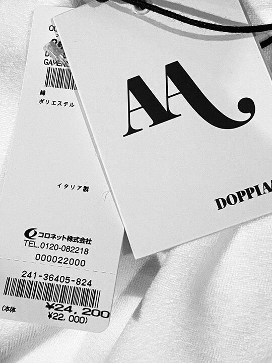 楽天市場】【定価24,200円(税込)】DOPPIAA -ドッピア アー- 華やかな  