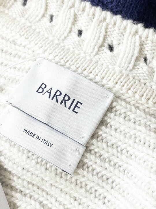 楽天市場】【定価220,000円(税込)】BARRIE バリーニットウェア 最高級 