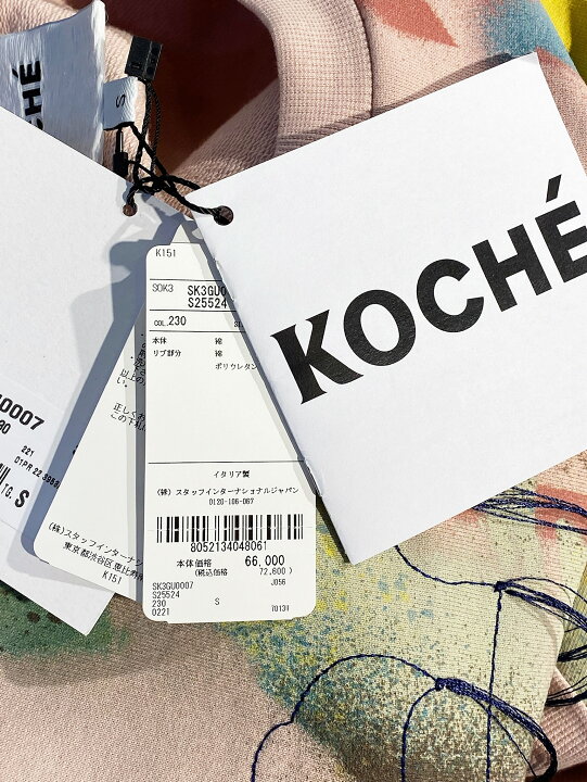 楽天市場】【定価72,600円(税込)】KOCHE コシェ オーバーサイズ 