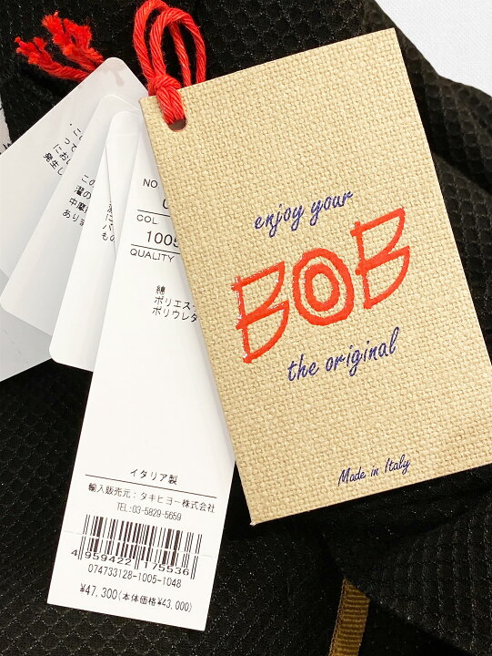 楽天市場】【定価47,300円(税込)】BOB ITALY ボブ サラッと羽織って 