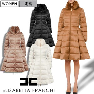 �y�艿126,500�~(�ō�)�zELISABETTA FRANCHI �G���U�x�b�^�t�����L �����炵����i��1���I���E�\�ȃG�R�t�@�[�J���[�t �t���A�_�E���W���P�b�g 2WAY�G�R�_�E���R�[�g ���ȃR�[�g �z���C�g �u���b