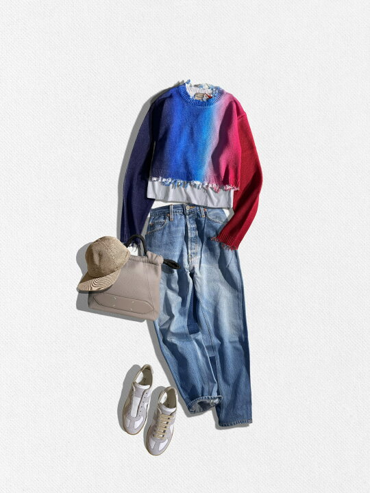 RE/DAN リダン ハイライズテーパードジーンズ 【楽天市場】re done  