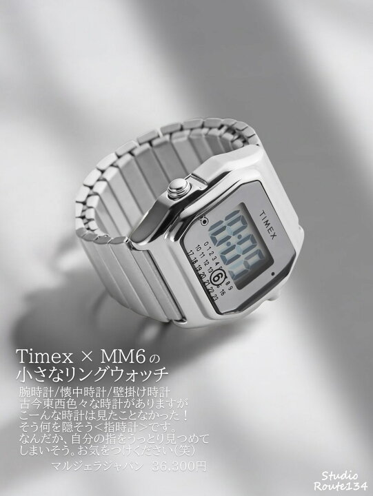 楽天市場】【定価36,300円(税込)】MM6 × TIMEX Maison Margiela  