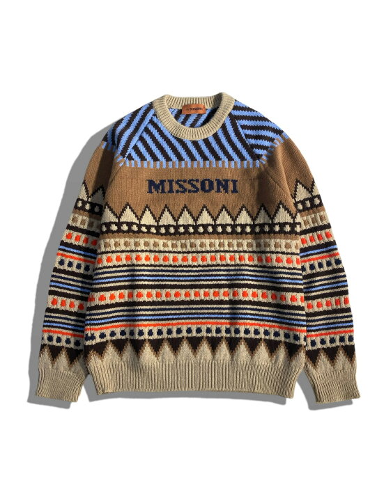 楽天市場】【定価106,700円(税込)】MISSONI ミッソーニ らしさ溢れる色 