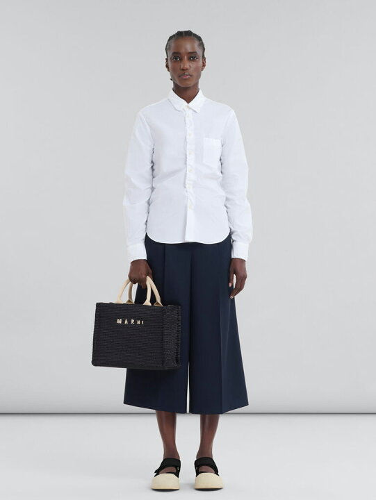楽天市場】【定価114,400円(税込)】MARNI -マルニ- ロゴとラフィア素材 