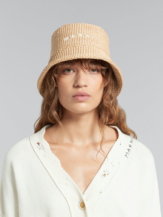 楽天市場】【定価70,400円(税込)】MARNI マルニ ロゴとラフィアの 