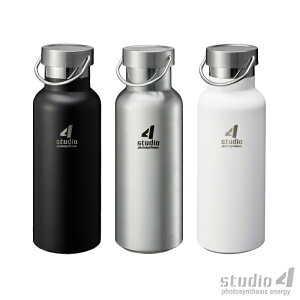 studio4 �{�g�� �u���b�N �V���o�[ �z���C�g 520ml �m�M�t�g�Ή��n�m���������n�m�|�C���g2�{�n