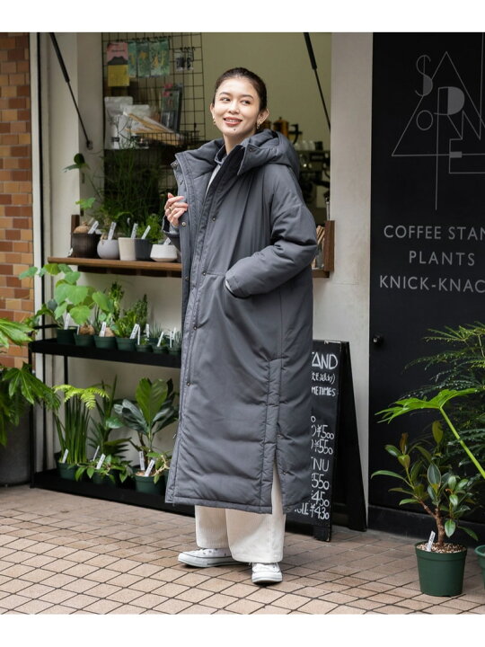 楽天市場】【SALE／50%OFF】【WEB限定/撥水/保温】あったか中綿ロング 