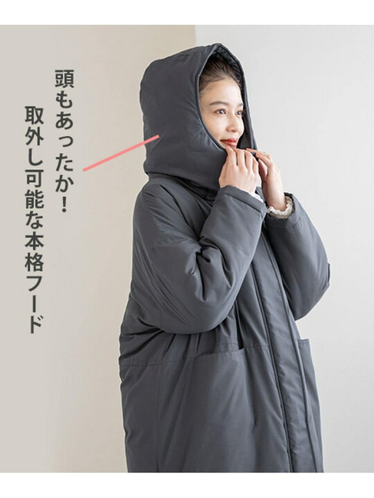 楽天市場】【SALE／50%OFF】【WEB限定/撥水/保温】あったか中綿ロング 