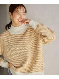 【SALE／50%OFF】7ゲージカノコロールネックニット studio CLIP スタディオクリップ トップス ニット ホワイト【RBA_E】[Rakuten Fashion]