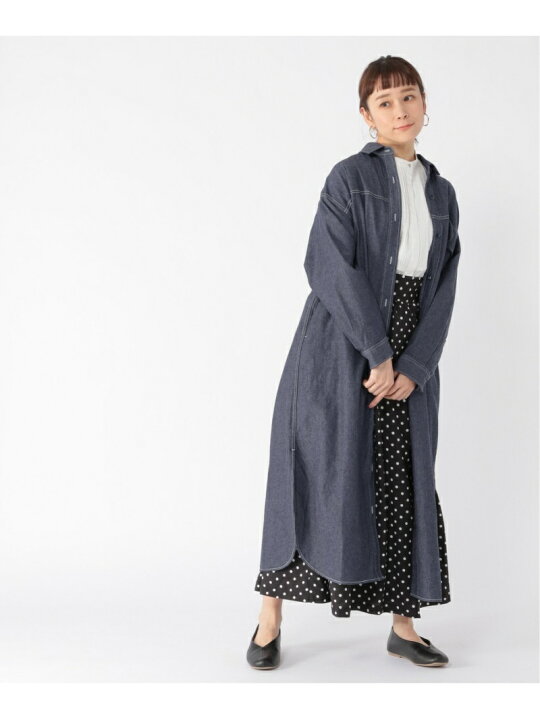 楽天市場 Sale 50 Off アソートデニムロングシャツワンピース Studio Clip スタディオクリップ ワンピース シャツワンピース ネイビー グレー ベージュ Rba E Rakuten Fashion Studio Clip スタディオクリップ