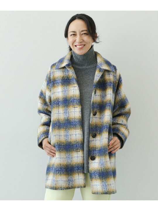 楽天市場】【SALE／50%OFF】(W)チェックシャギーミドルJK Utao 