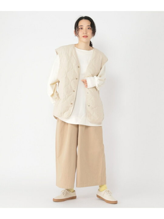 楽天市場】【SALE／50%OFF】コーデユロイ中綿キルトベスト studio CLIP  