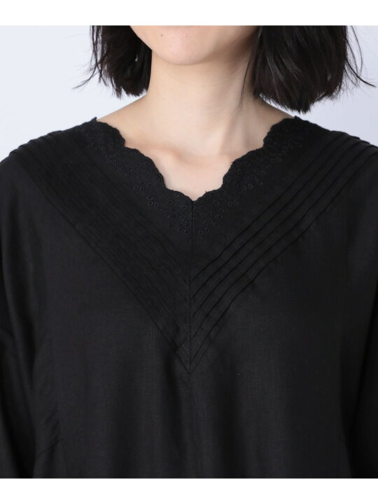 楽天市場】【SALE／50%OFF】＜natural by clip＞リネンピンタック刺繍  
