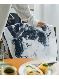 【SALE／50%OFF】シルエットバスタオル[うちの猫博] studio CLIP スタディオクリップ インテリア・生活雑貨 タオル【RBA_E】[Rakuten Fashion]