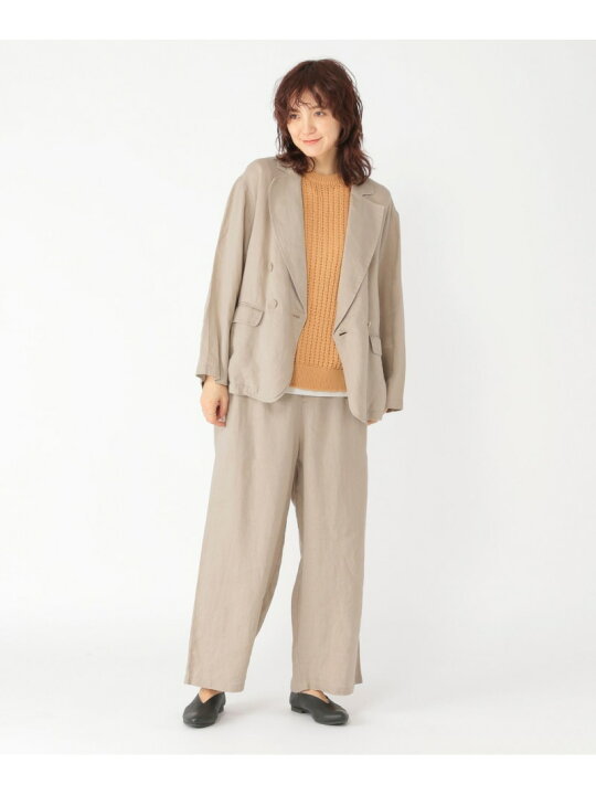 楽天市場】【SALE／50%OFF】【リネン100%】ダブルジャケット studio 