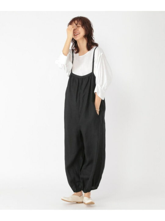 楽天市場】【SALE／50%OFF】【リネン100%】バルーンサロペット studio 