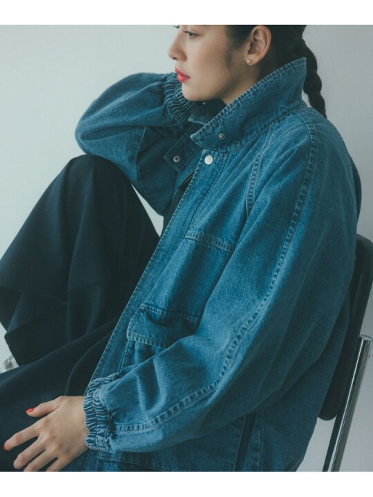 楽天市場】【SALE／60%OFF】チンストラップジップブルゾン《CLIP denim 