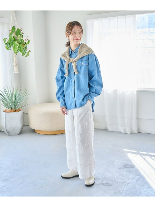楽天市場】【SALE／70%OFF】【ONKUL掲載商品】ベーシックデニムシャツ 