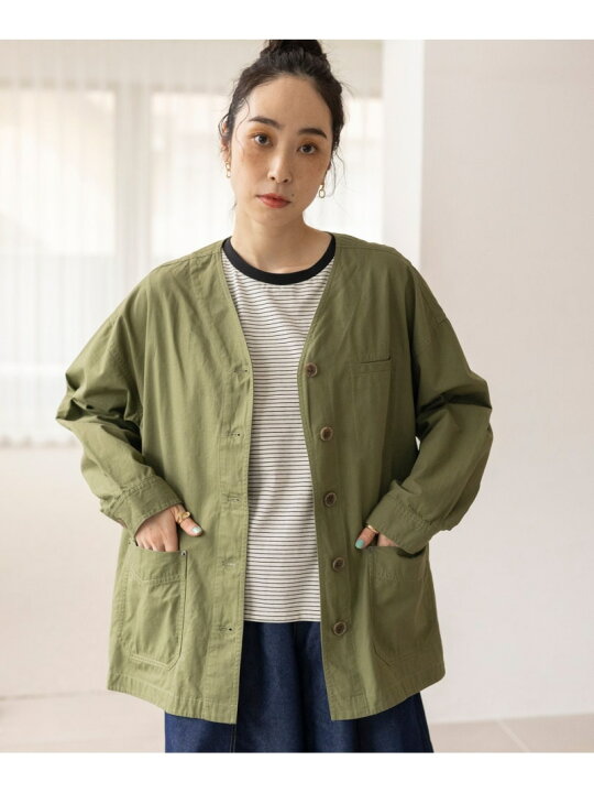 楽天市場】【SALE／50%OFF】リップストップノーカラージャケット 